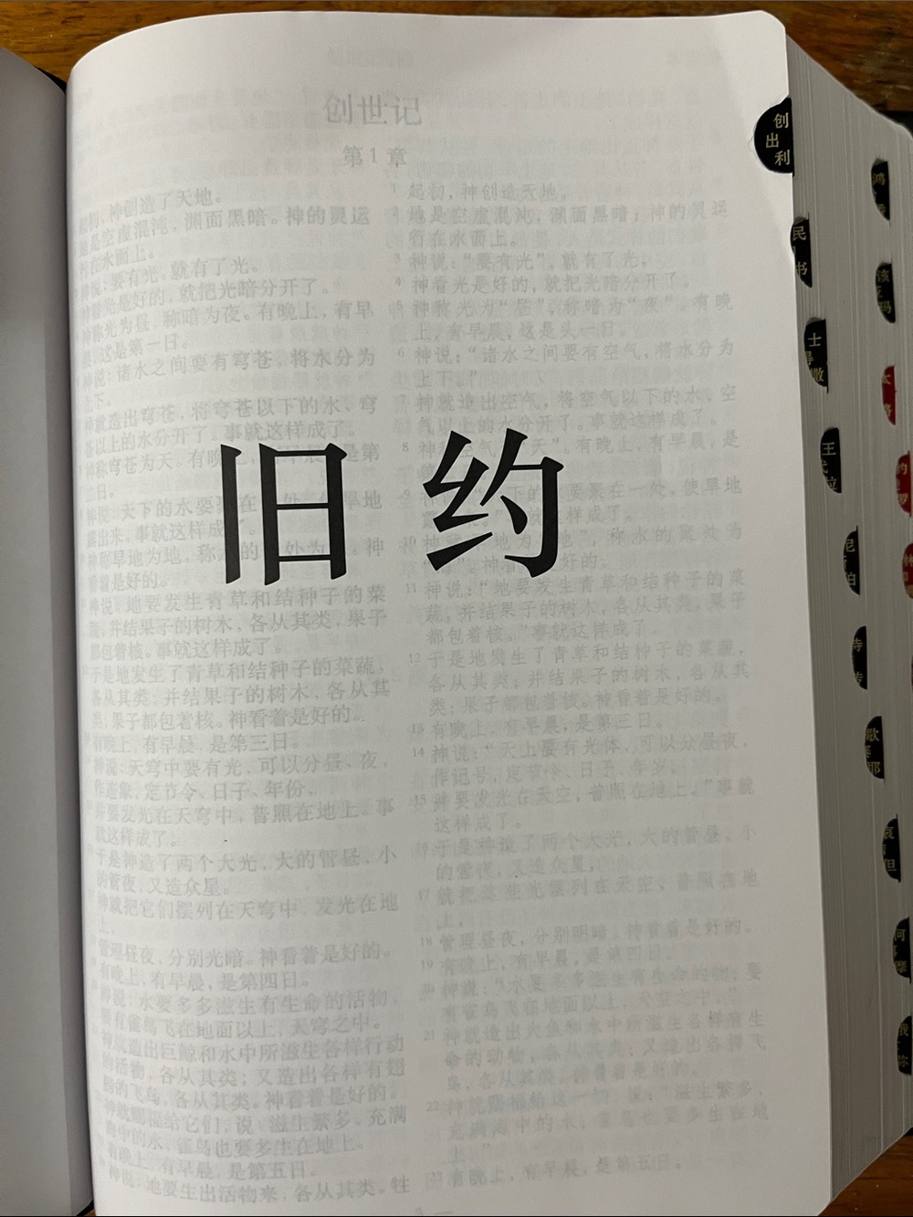 Chinese-English Parallel/Bilingual Bible - Picture 8 of 10